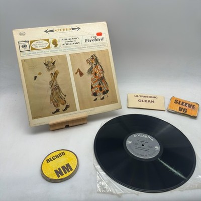 Igor Stravinsky - Columbi...- The Firebird NM/VG Ultrasonic Clean Vinyl Record