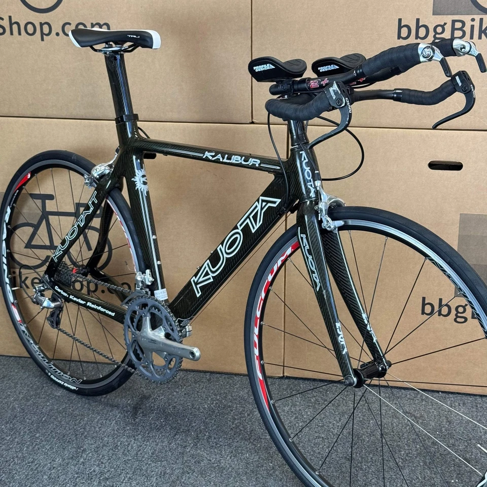 Used Kuota Kalibur, Dura-Ace/Ultegra, Carbon Triathlon Bike-2011, Medium 54cm - Image 4 of 4