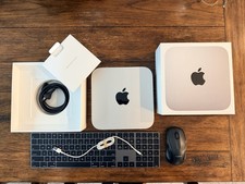 Apple Mac Mini M2 8GB RAM 256GB SSD Desktop - Silver 8 CORE CPU 10 CORE GPU