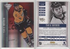 2013-14 Panini Titanium Draft Position Number /49 Shea Weber #90 HOF