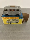VINTAGE Matchbox Lesney # 34 Volkswagen Camper High Roof With Original Box