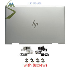 New LCD Back Cover/Hinges For HP ENVY X360 15-ED 15T-ED 15M-ED 15-EE L93203-001
