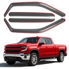 Chevy Silverado GMC Sierra 1500 2019-20 Rain Guards Window Visors for Chevy