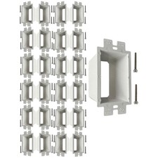 Electrical Outlet Box Extender, 1-Gang 25 Pk