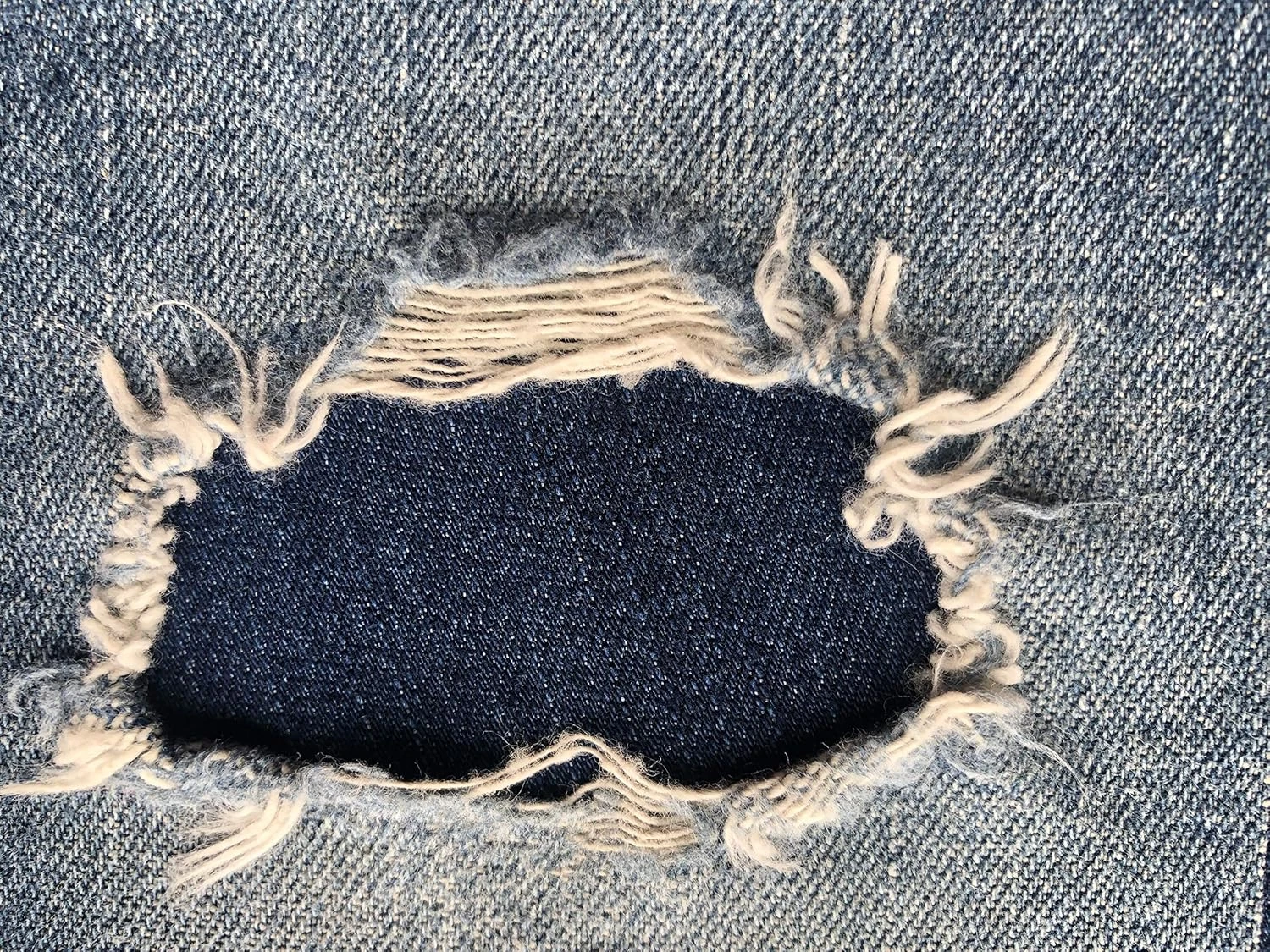 Parches mezclilla azul oscuro stretch super fuertes plancha varios tamanos