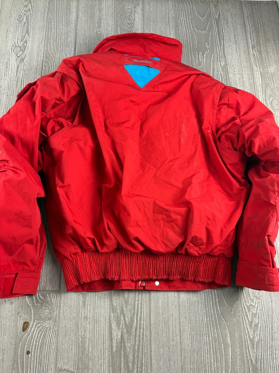 Vintage Powderhorn Mountaineering Jacket Mens M/L Puffer Coat Full