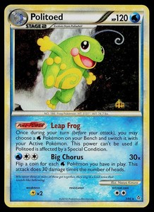 Politoed 7/95 Unleashed Holo Rare