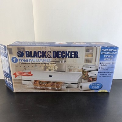 Black And Decker Fresh Guard Professional Performance Vacuum System VS200 NIOB 