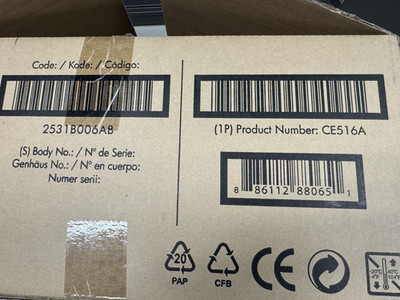 Genuine HP LaserJet CE516A Transfer Kit Open Box