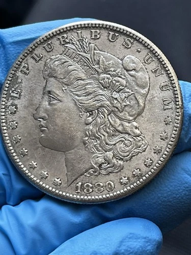 1880 s morgan silver dollar Proof Like