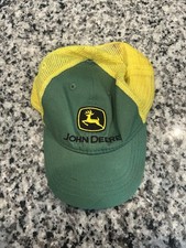 John Deere Toddler Hat One Size Green And Yellow