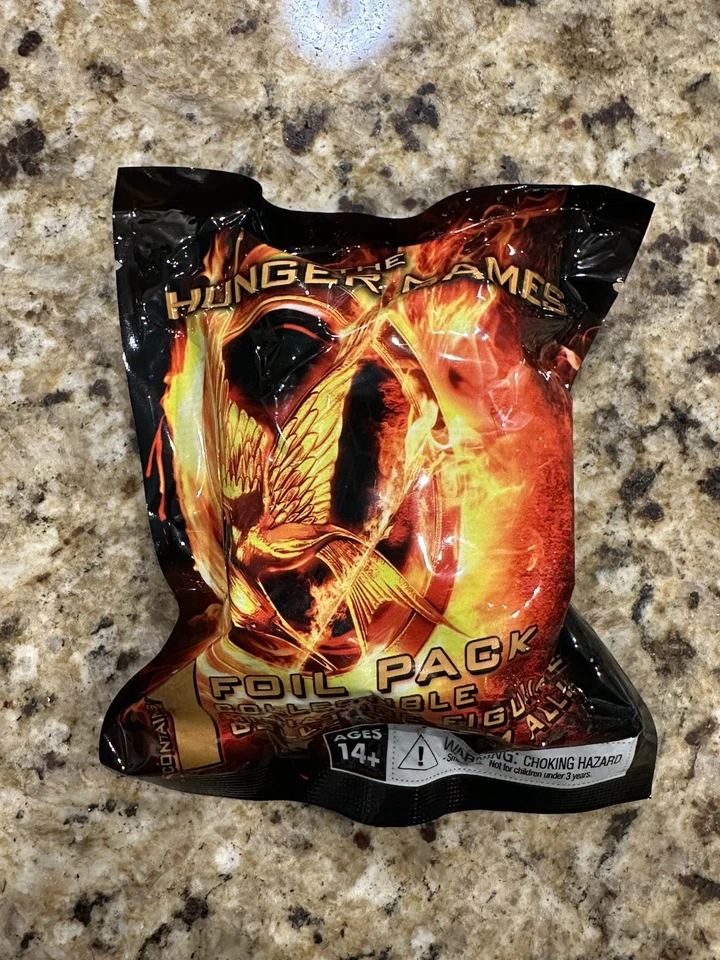 (4) Голодные игры фольга упаковка коллекционная случайный фигурка слепая коробка новый - Изображение 2 из 3