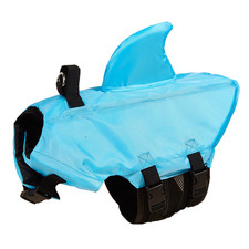 Shark Dog Life Jacket Enhanced Buoyancy Small Dogs Swimming Clothes Safety Vest