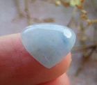Small Certified Lavender Natural A Jade jadeite pendant Heart Cabochon 965673