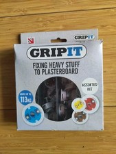 Gripit Heavy Duty Plasterboard Fixing Kit Supports Up to 113kg
