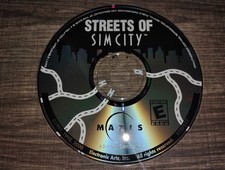 Streets Of Sim City PC CD-ROM 2000 Maxis ElectronicArts game disc for Windows 95
