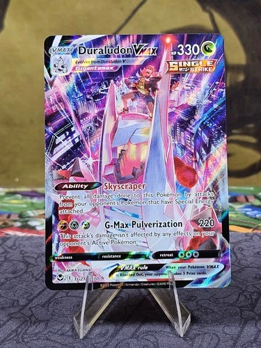 Pokémon TCG Duraludon VMAX TG21/TG30 SWSH12: Silver Tempest Trainer Gallery NM