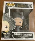 Funko Pop! Deluxe: Game of Thrones - Daenerys Targaryen (Iron Throne) #75