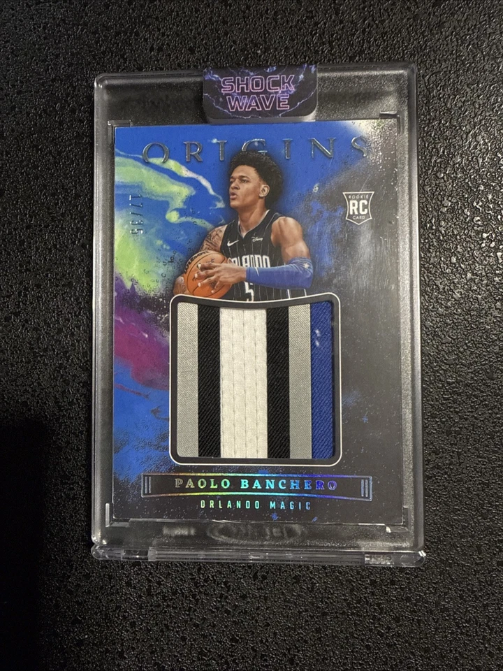 2022-23 ORIGINS PAOLO BANCHERO JUMBO JERSEY PATCH RC ROOKIE /35 SN SP Magic - Image 2 of 4