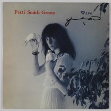 Patti Smith Group JSA Signed Autograph Album Record Vinyl Waves