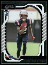 2022 Panini Absolute #122 Tyquan Thornton Retail New England Patriots Rookie