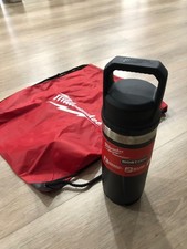 Milwaukee 48-22-8382B PACKOUT 18oz Black Insulated Bottle Chug Lid backpack