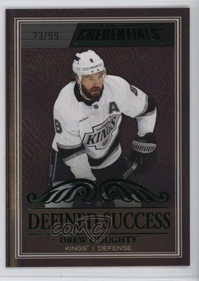 2025 Upper Deck Credentials Defined Success Green /99 Drew Doughty #DS-23 1k69