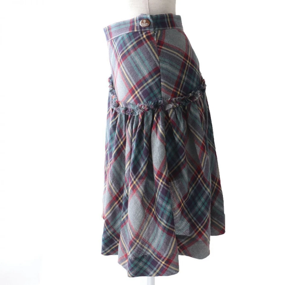 Vivienne Westwood Red Label Asymmetrical Flare Woo Skirt Size 3 - Image 4 of 4