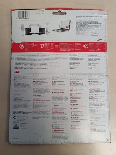 3m Black Privacy Filter For 12.5in Screen - 第 3/3 張圖片