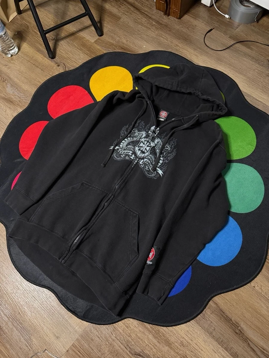 West Coast Choppers Black Regular Size Hoodies & Sweatshirts for