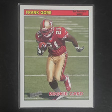 Topps 2005 Bazooka Frank Gore Rookie Base Card #177 San Francisco 49ers NFL. rookie card picture