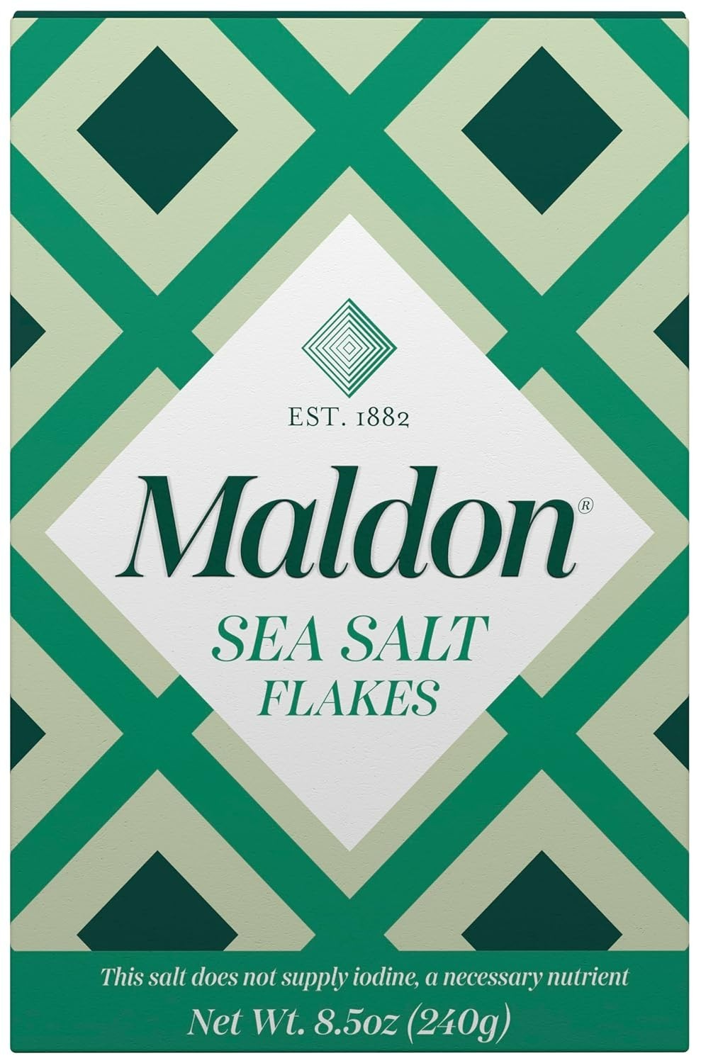 Natural Sea Salt Flakes - 8.5 oz Handcrafted Gourmet Flavor Enhancer