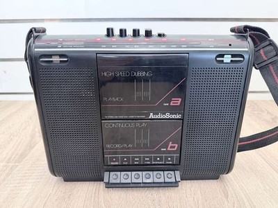 AudioSonic TBS9140 Doppel Kassettendeck AM/FM