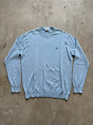 Lacoste Vintage Pullover Hellblau Gr. L