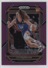 2023 Panini Prizm WNBA Purple Prizm /149 Leigha Brown #146 Rookie RC 0u2j
