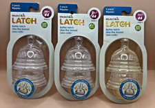 3 Packs of Munchkin Latch Baby Bottle Nipples...