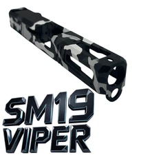 Viper For Glock 19 custom Slide Gen3 NEW Cerakote Winter Camo