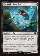 LP UNDERCITY DIRE RAT mtg Final Fantasy Common