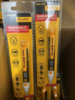 FLUKE 2AC-C2 VoltAlert Non-Contact Voltage Pen AC200-1000v Detector Tester Meter