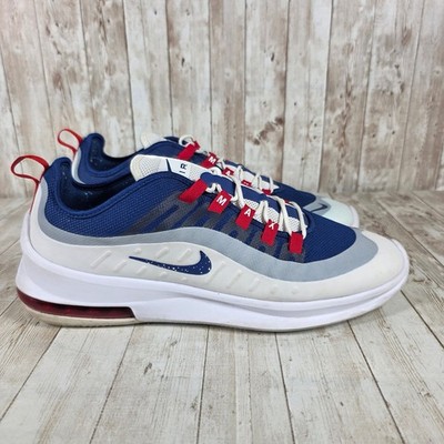 Nike Air Max Axis AA2146-101 White Blue Red Men's Sneakers Athletic Shoes 