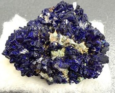 Azurit-Kristalle, tiefblau und glänzend, Bisbee, Arizona, 60 g, 1978, 4x3x2 cm