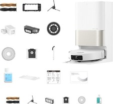 DREAME X50 Ultra White Robot Vacuum and Mop Auto-Empty and Mop Self-Cleanin 2