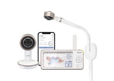 VTech V-Care VC2105 1080p FHD Over-The Crib Mount Smart Baby Monitor-open Box