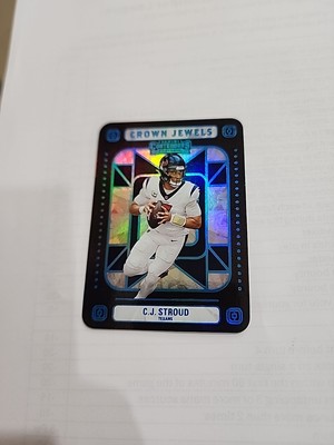 2024 Panini Contenders CJ Stroud Crown Jewels SP Case Hit Texans