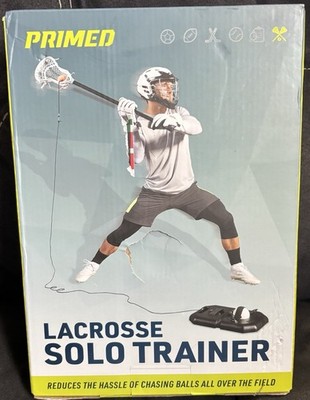LaCrosse LAX Solo Trainer Primed Base Rebound Cord 2 Lacrosse Balls