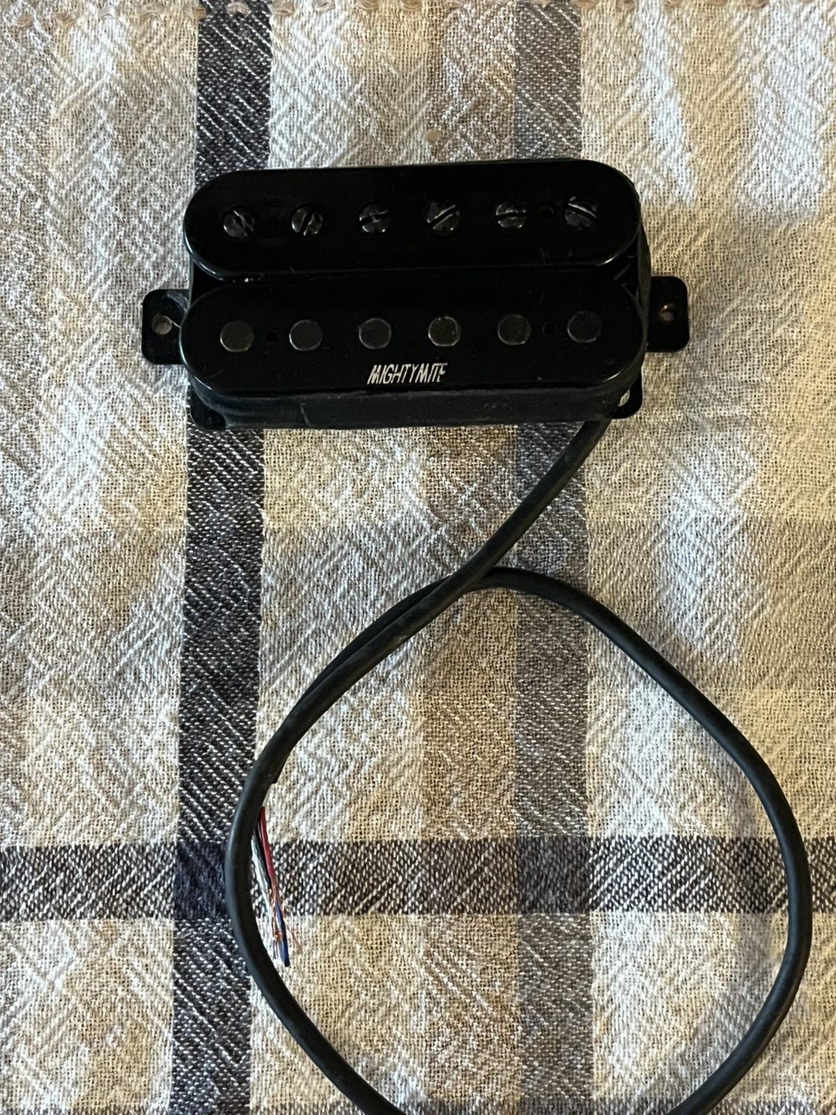 Vintage MIGHTY MITE MOTHERBUCKER Neck Black on black Hot wind (No reserve)