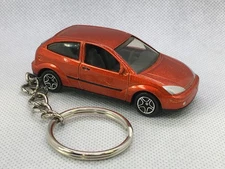 FORD  FOCUS   (brown)  CUSTOM MADE  DIE-CAST KEY CHAIN