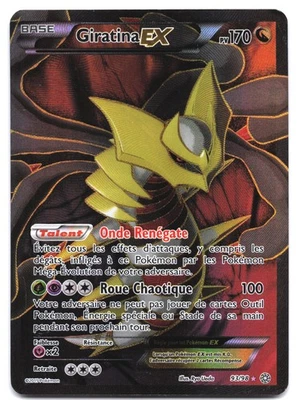 Carte Pokémon Giratina EX 93/98 Origines Antiques VF FR - Photo 1/2