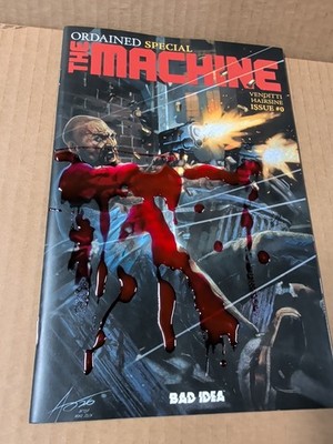 ORDAINED THE MACHINE #0 EXCLUSIVE ''RAISED MOVIE BLOOD'' EDITION LTD 100 PUNISHER 