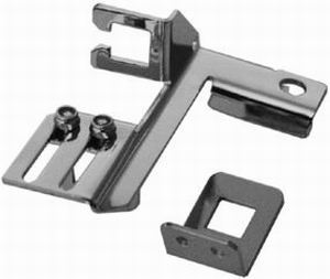 Chrome Steel Carburator Mounted Linkage Throttle Bracket Kick Down edelb - Picture 3 of 3